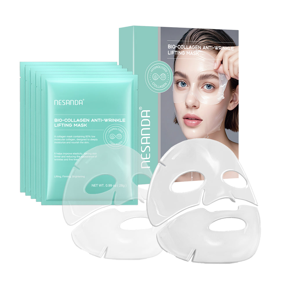 Bio-Collagen Facial Mask – Hydrating & Firming Sheet Mask for Smooth, Radiant-Looking Skin
