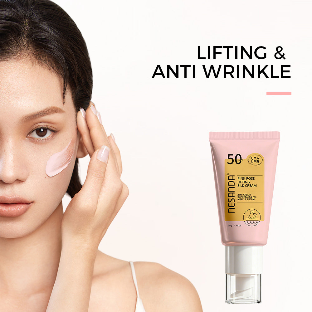 Pink Rose Silk Moisturizer – Hydrating Daily Face Cream for Soft, Smooth & Radiant-Looking Skin
