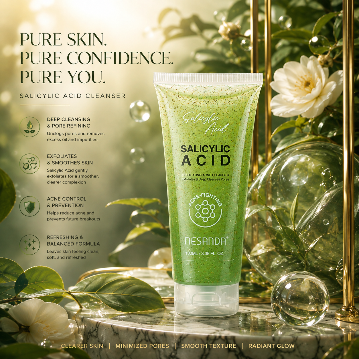 Exfoliating Body Scrub – Smoothing & Refreshing Scrub for Soft, Radiant-Looking Skin