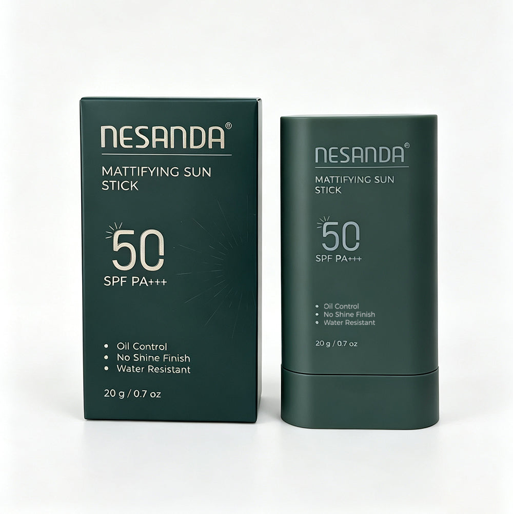 Men's SPF 50+ Mattifying Sunscreen Stick – Lightweight Face & Body Sun Care