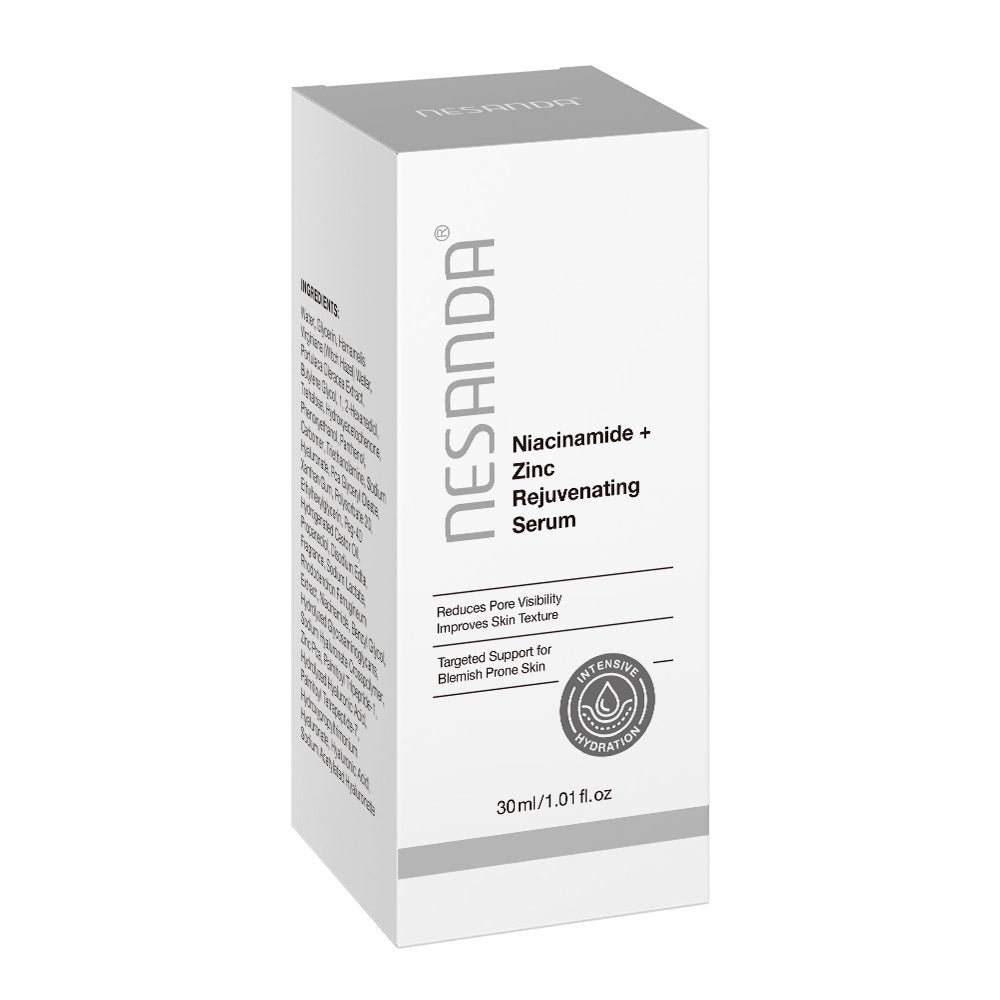 Niacinamide 10% + Zinc 1% Facial Serum – Balancing & Smoothing Daily Skincare, 30ml