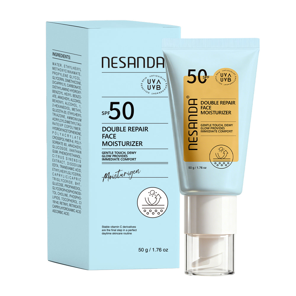 Double Moisture Face Cream – Hydrating Daily Moisturizer for Soft, Smooth & Dewy-Looking Skin