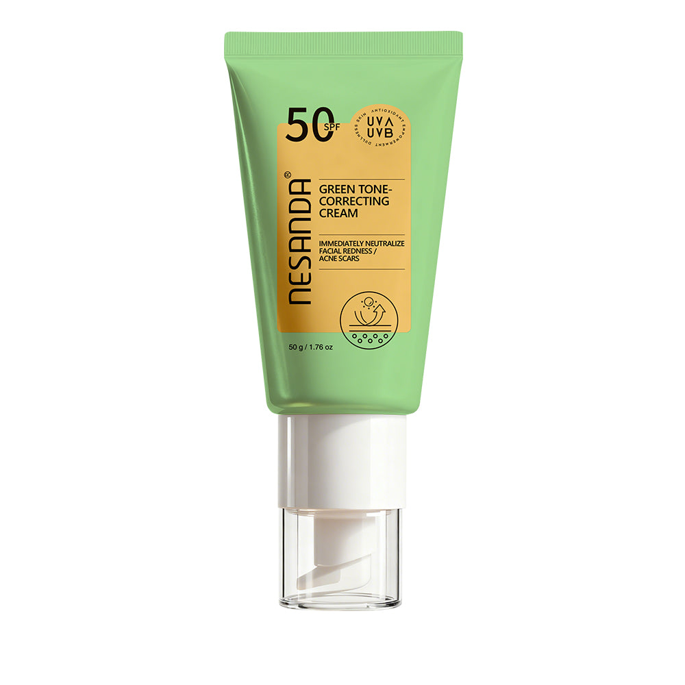 Green Tone-Correcting Moisturizer – Daily Face Cream for a More Even & Balanced-Looking Complexion