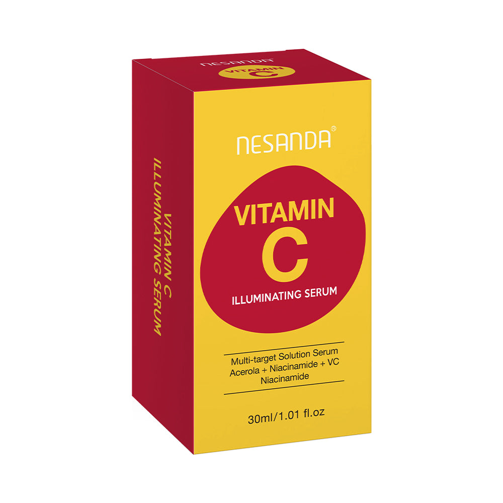 Vitamin C Brightening Face Serum with Niacinamide & Arbutin – Radiance & Even-Looking Skin Tone, 30ml