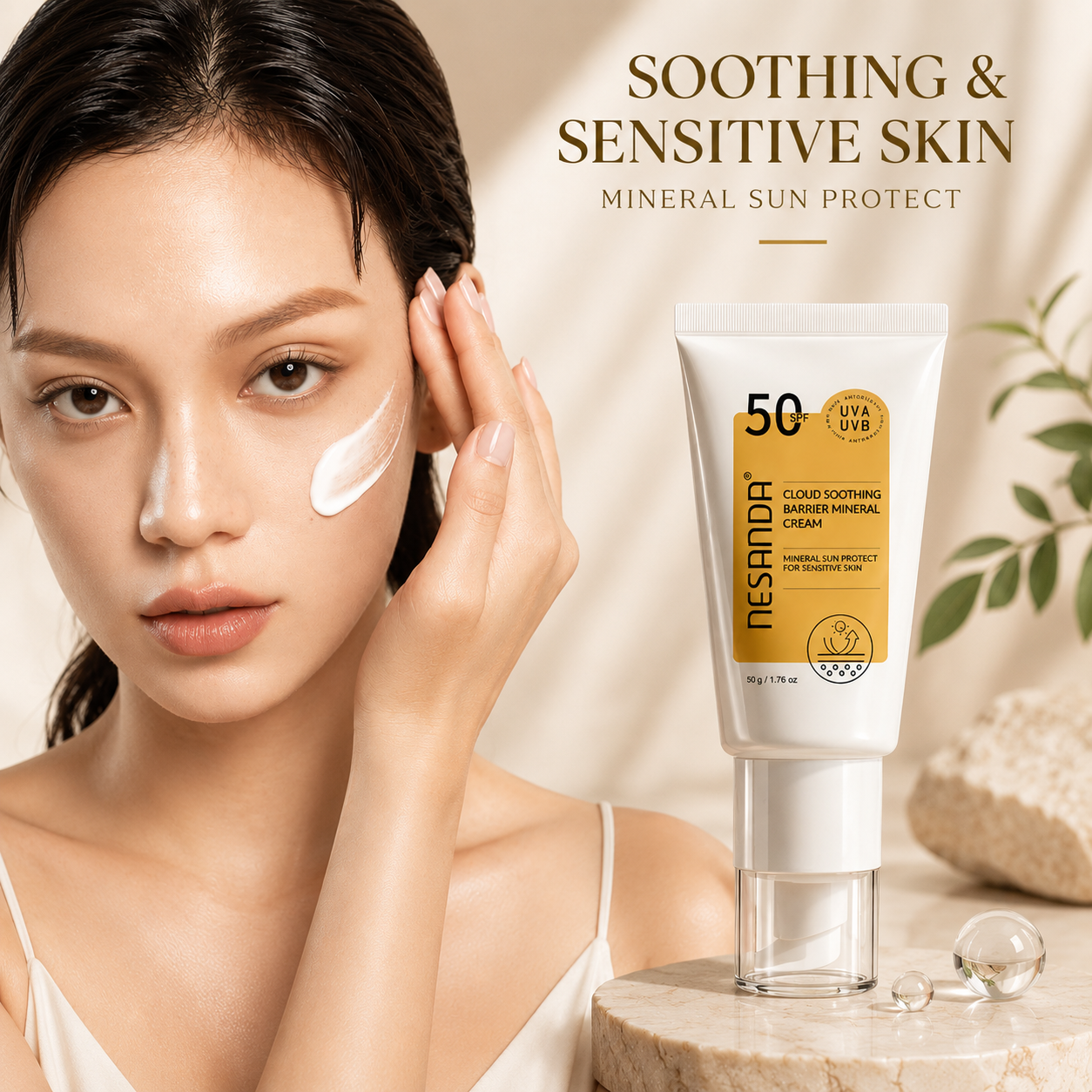 Cloud Soothing Moisturizer – Lightweight Daily Face Cream for Hydrated, Soft & Comfortable Skin