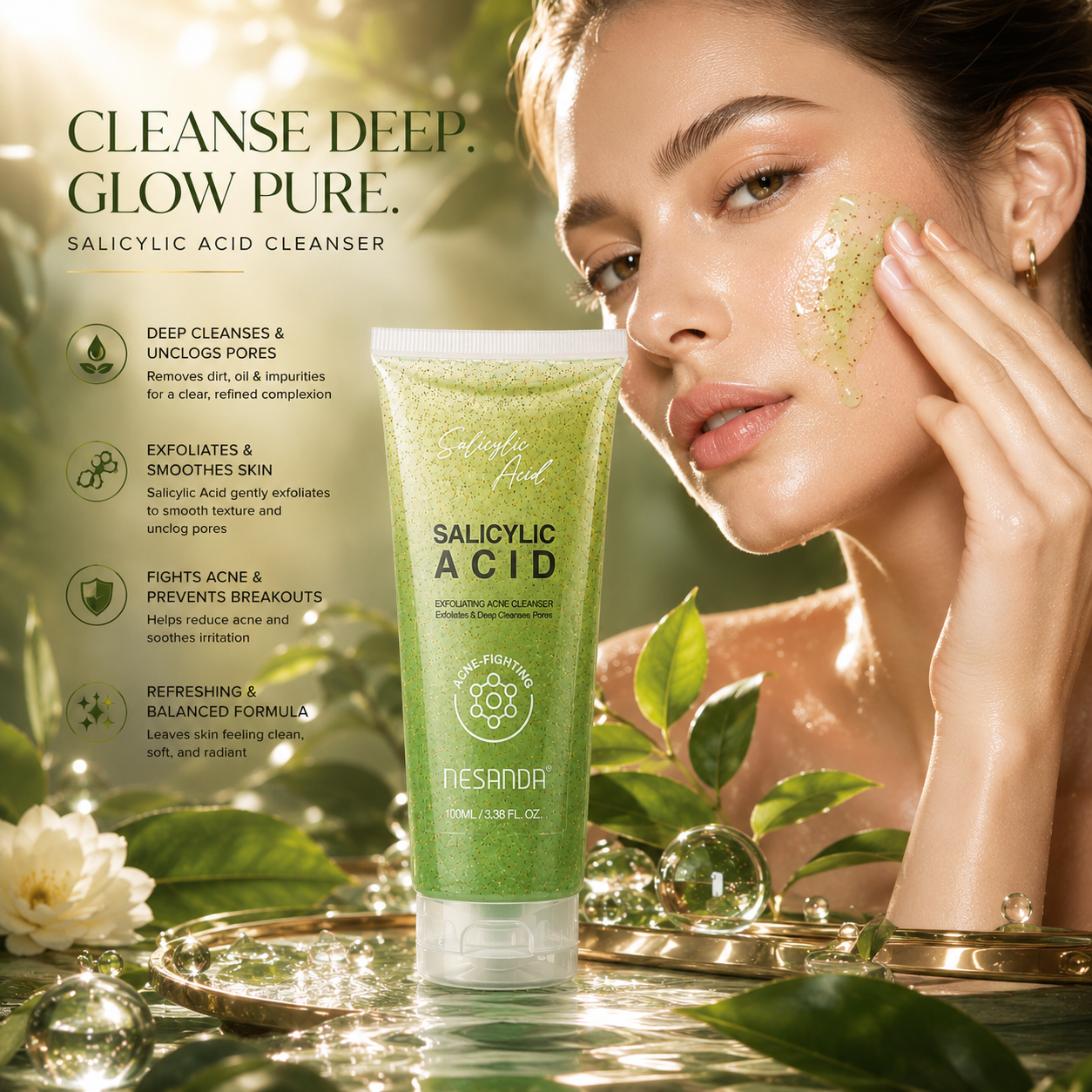 Exfoliating Body Scrub – Smoothing & Refreshing Scrub for Soft, Radiant-Looking Skin