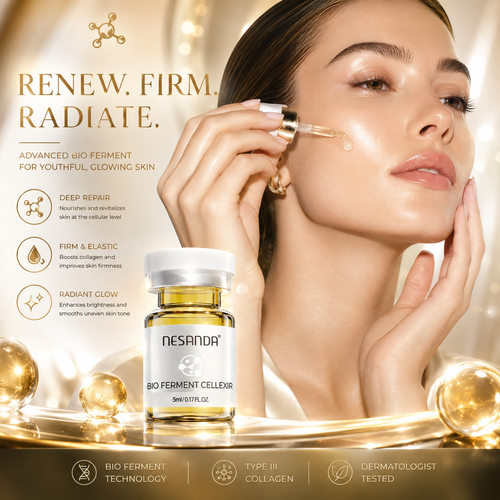 Bio Ferment Facial Serum – Peptide & Niacinamide Hydrating Essence with Hyaluronic Acid