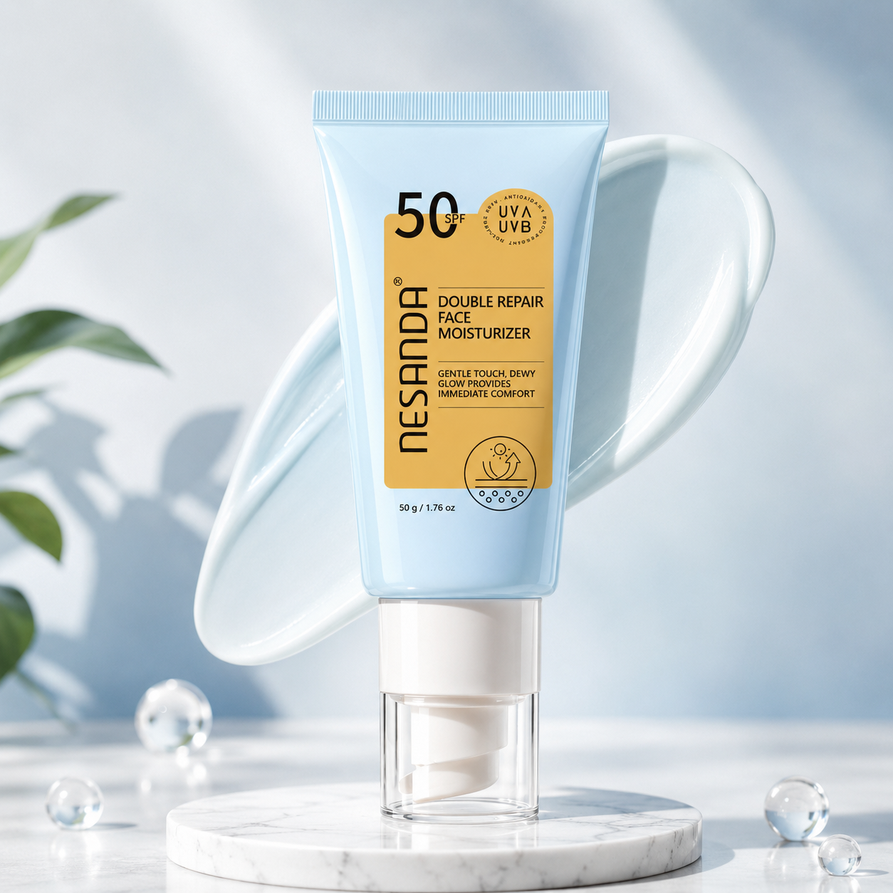 Double Moisture Face Cream – Hydrating Daily Moisturizer for Soft, Smooth & Dewy-Looking Skin