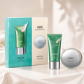 Flawless Glow BB Cream & Loose Powder Makeup Set – Lightweight Natural Coverage Foundation Duo