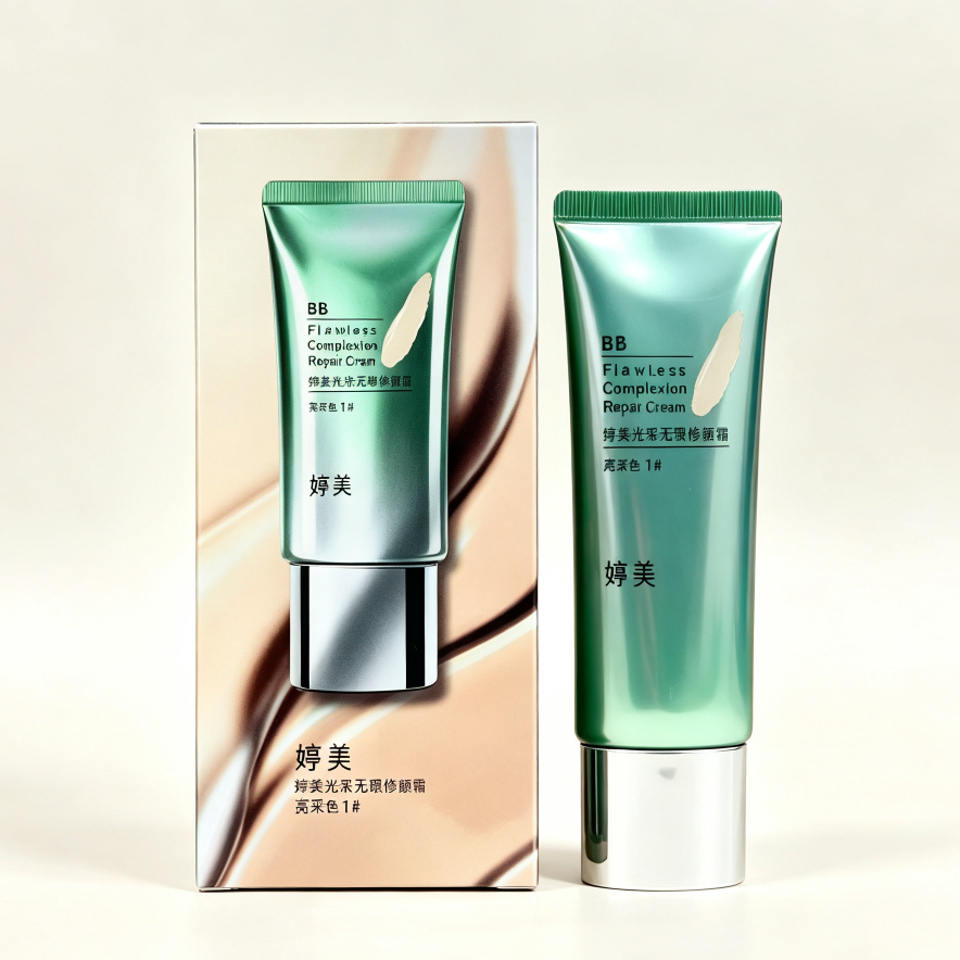 Flawless Glow BB Cream – Hydrating Skin Tint with Natural Coverage & Pore-Blurring Finish
