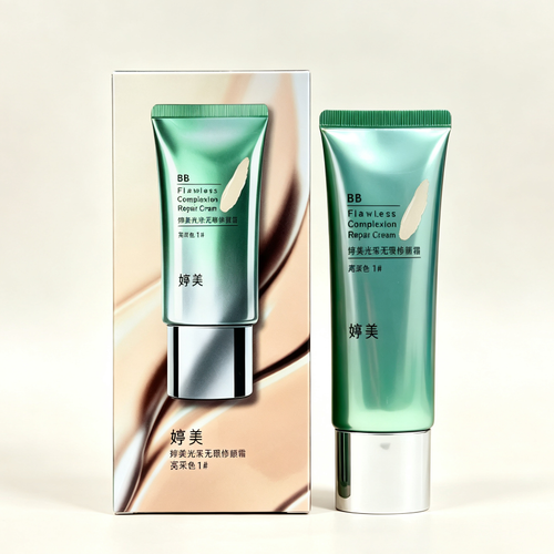 Flawless Glow BB Cream – Hydrating Skin Tint with Natural Coverage & Pore-Blurring Finish