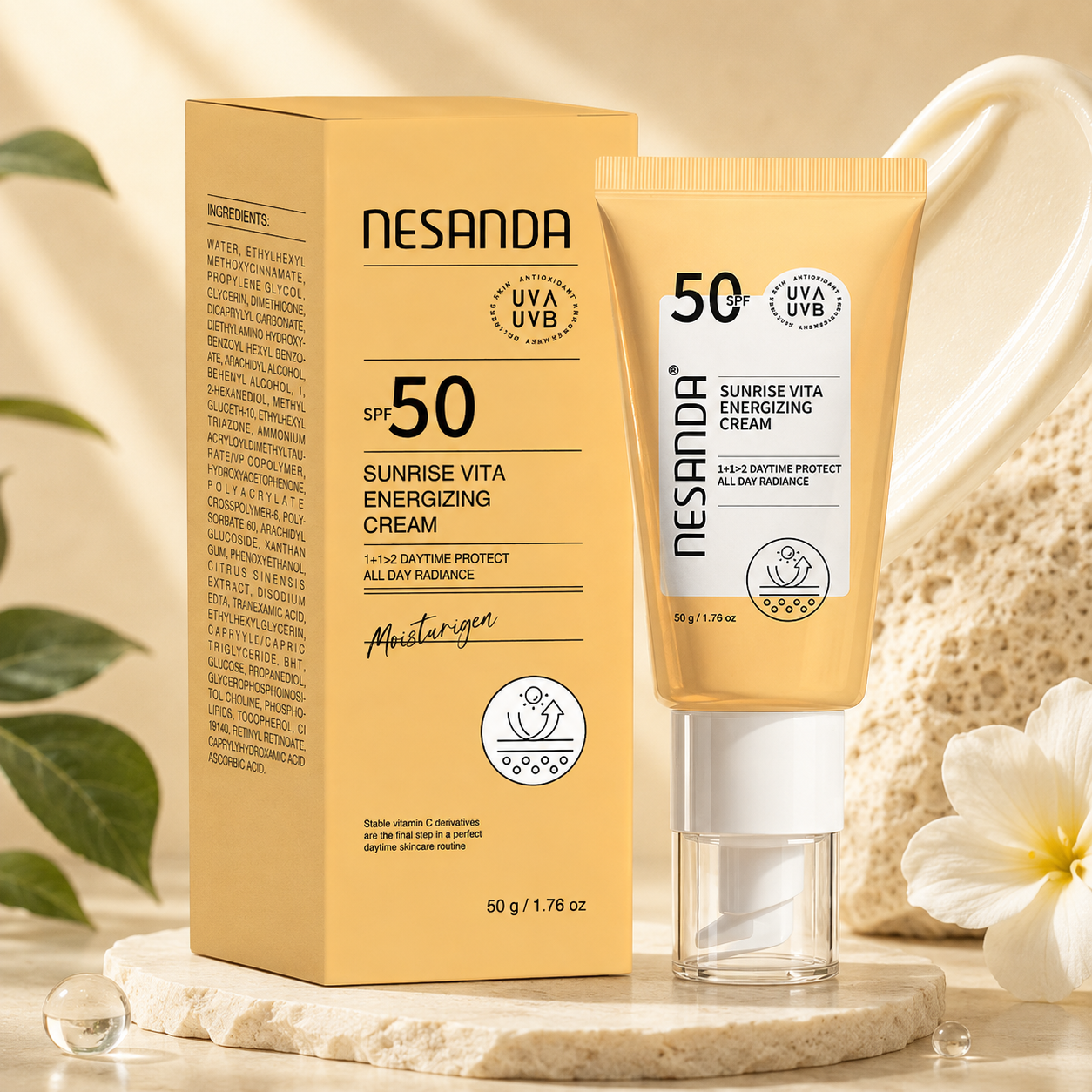 Sunrise Vita Daily Moisturizer – Lightweight Face Cream for Hydrated, Fresh & Radiant-Looking Skin